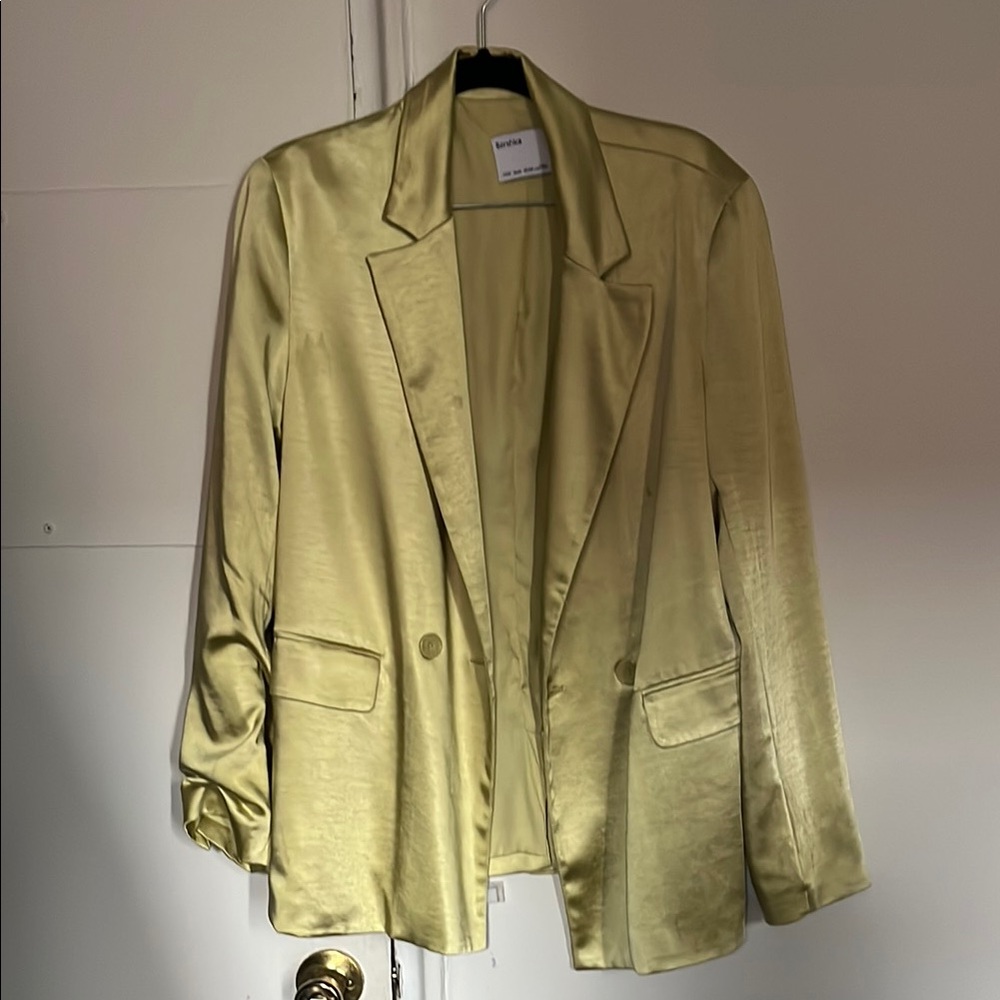 Bershka Satin Blazer